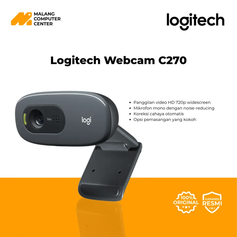 LOGITECH WEBCAM C270 HD (960-000584)