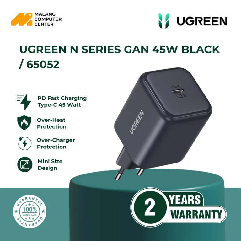 UGREEN N SERIES GAN 45W BLACK / 65052