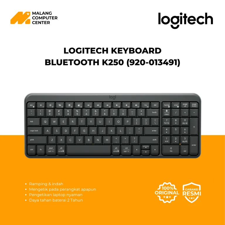 LOGITECH KEYBOARD BLUETOOTH K250 (920-013491)