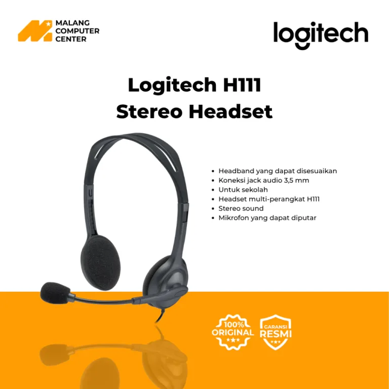 LOGITECH HEADSET  H111 (981-000588)