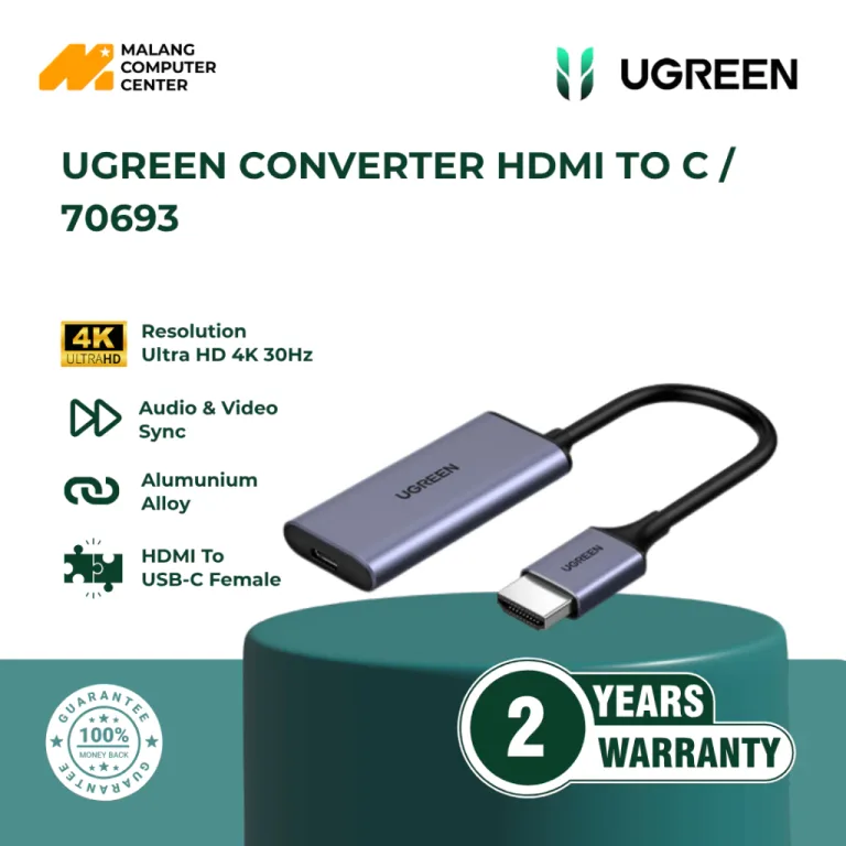 UGREEN CONVERTER HDMI TO C / 70693