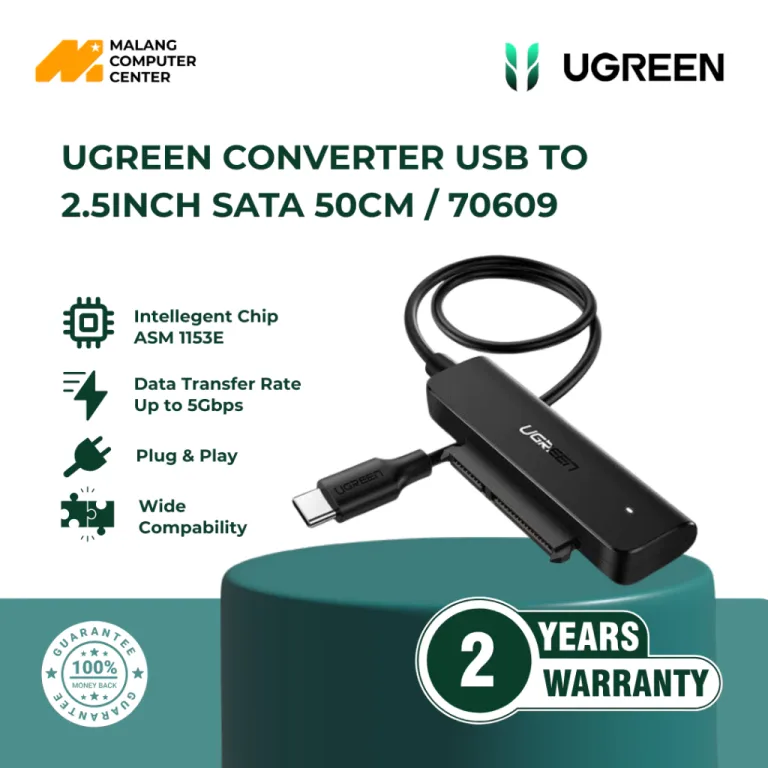 UGREEN CONVERTER USB TO 2.5INCH SATA 50CM / 70609