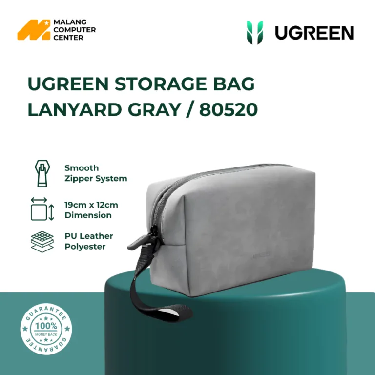 UGREEN STORAGE BAG LANYARD GRAY / 80520