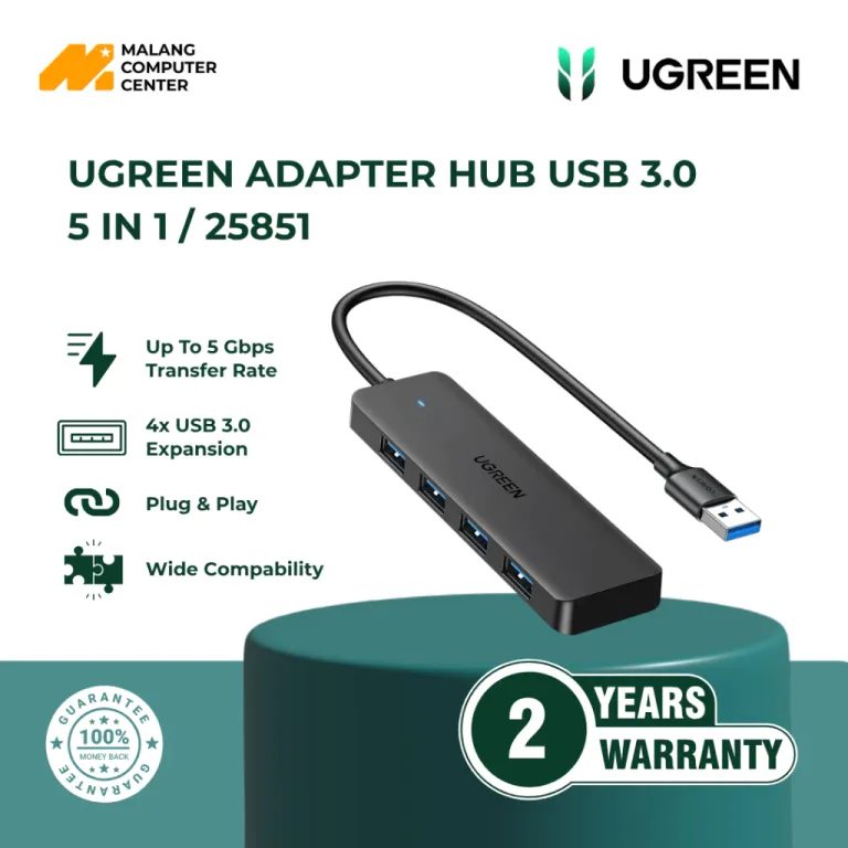 UGREEN HUB TYPE-C 4 IN 1 / 25851