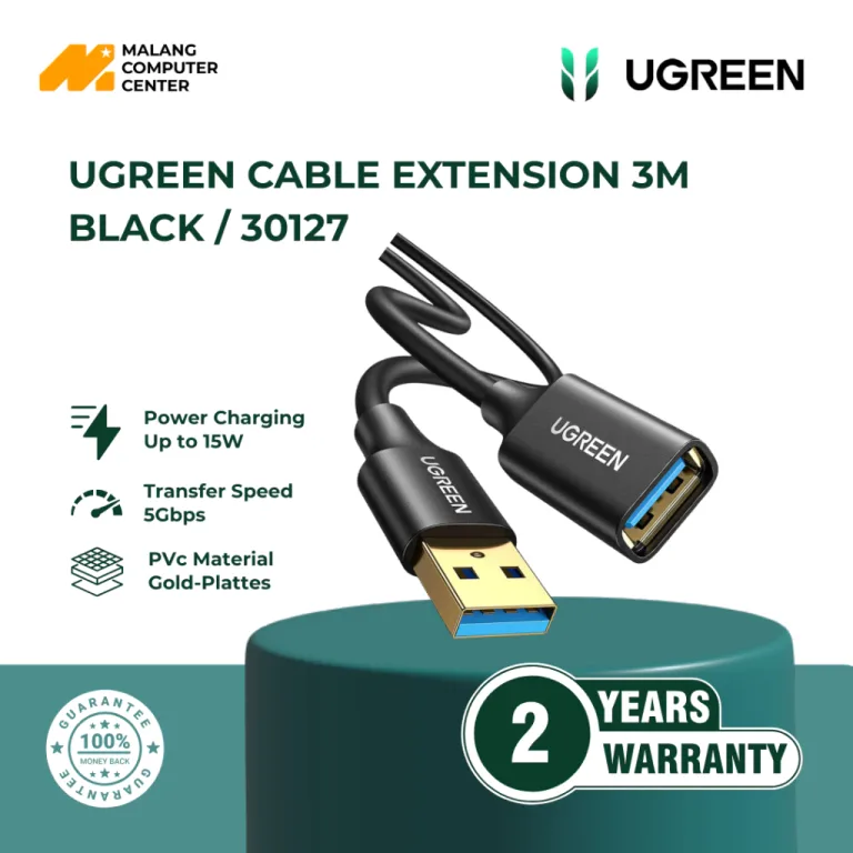 UGREEN USB 3.0 ACTIVE EXTENSION CABLE 3M / 30127