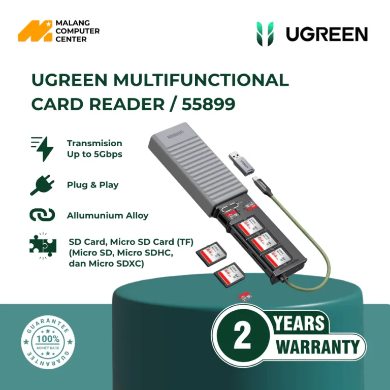 UGREEN MULTIFUNCTIONAL CARD READER / 55899
