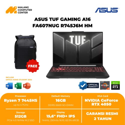 ASUS TUF GAMING A16 FA607NUG R745J6M HM